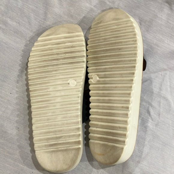 Los Cabos women’s Nin Black Double adjustable Strap Sandals size 40  (9- 9.5) - Picture 7 of 13